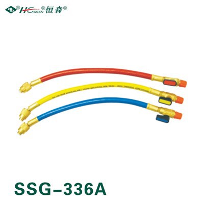 Шланг для заправки хладагента с шаровым клапаном